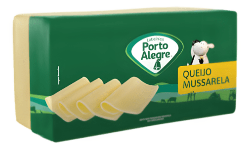 Queijo Mussarela Porto Alegre – Preço por Kg (Peça +- 4Kg) - KG