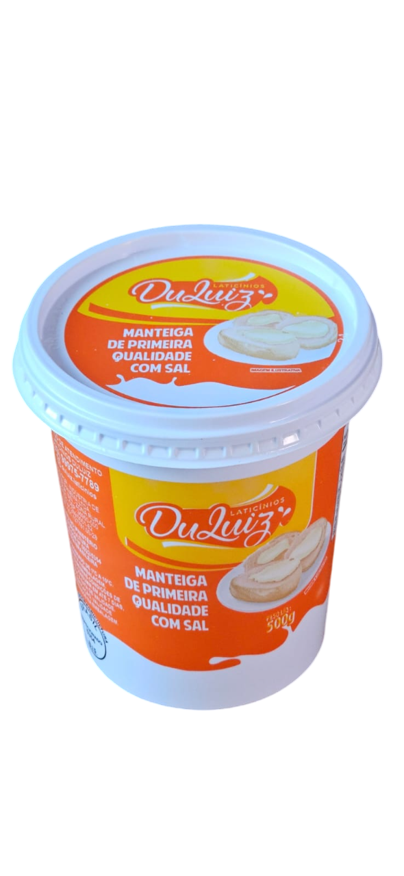 Manteiga Com Sal Du Luiz 500g