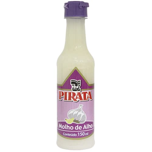 Molho de Alho Pirata 150ml     - 6 Unidades