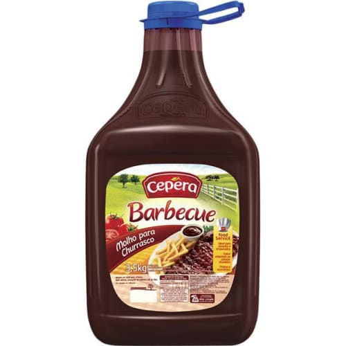 Molho Barbecue Cepêra 3,5kg    - 4 Unidades