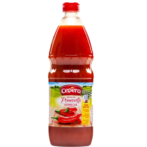 Molho de Pimenta Cepêra 1,01L      - 12 Unidades