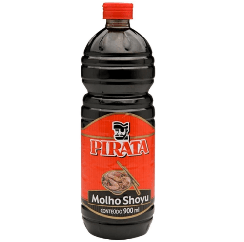 Molho Shoyu Pirata 900ml       - 12 Unidades