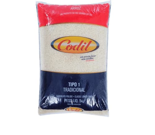 Arroz Longo Tipo 1 Premium Codil 5kg       -