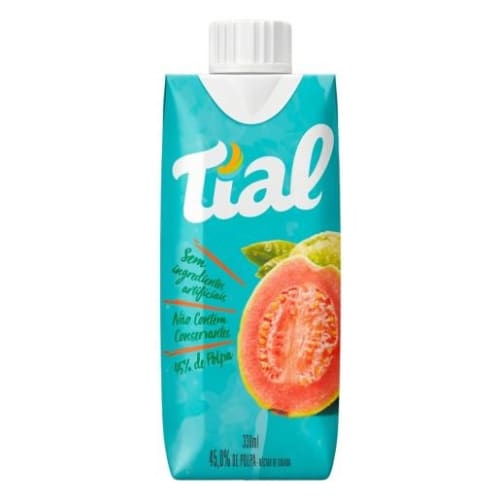 Suco Néctar de Goiaba Tial 330ml       - 12 Unidades