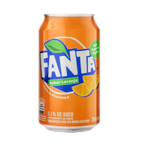 Refrigerante Fanta Laranja 350ml       - 1 Unidade