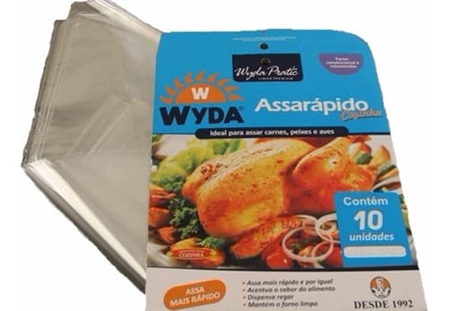 Saco Wyda Assarápido Cozinha 41cmx27cm 10un    - 20 Unidades