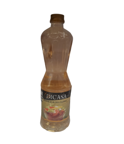 Vinagre de Álcool Colorido Dicasa 750ml    - 12 Unidades