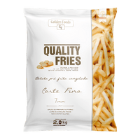 Batata Congelada Quality Fries Corte Fino 2Kg -