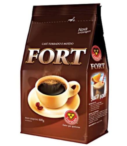 Café Fort 3 Corações 500g      - 10 Unidades