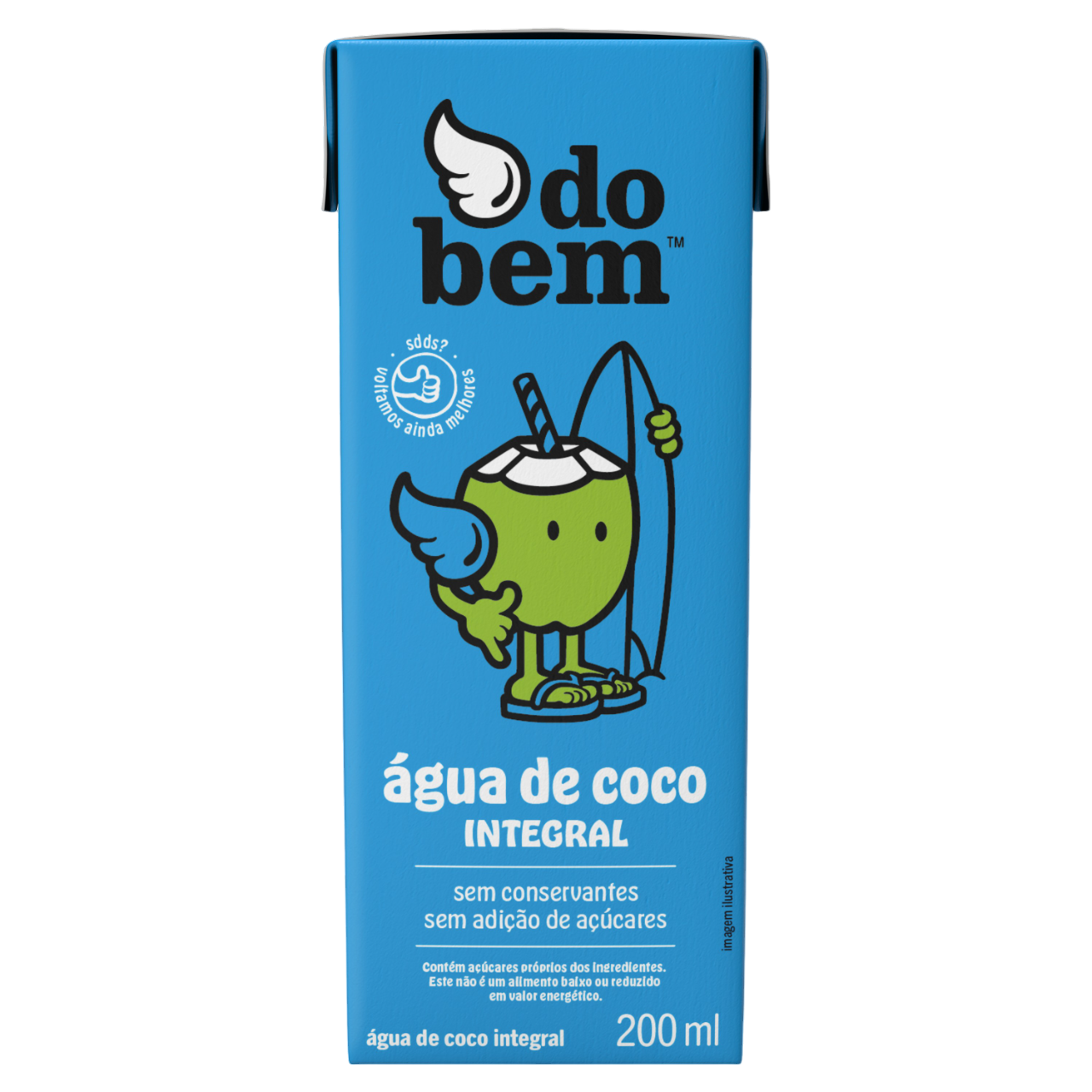 Água de Coco Tradicional Tial 200ml - 1 UNIDADE