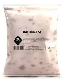 Maionese de Bacon Baconnaise Junior Pouch 1,1Kg    - 5 Unidades