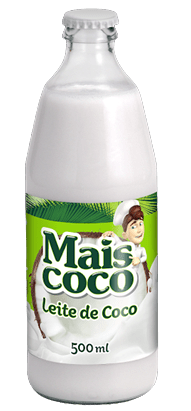 Leite De Coco Tradicional Mais Coco 500ml - 12 Unidades
