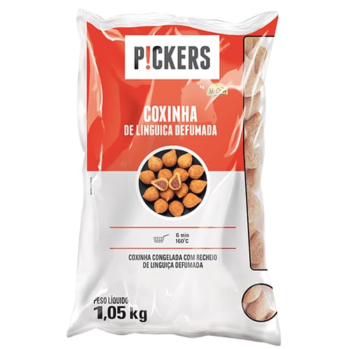 Coxinha de Linguiça Pré Frita Congelada McCain 1,05Kg - PT