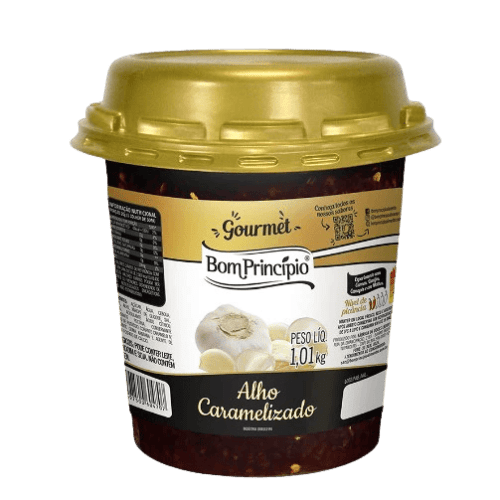 Alho Caramelizado Bom Princípio 1,01kg  - VIDRO
