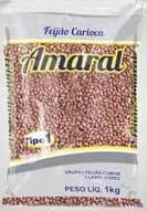 Feijão Carioca Tipo 1 Amaral 1Kg - 1 Unidade