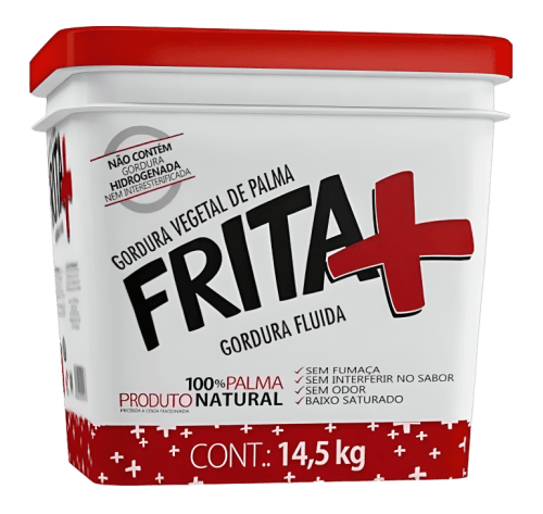 Gordura Vegetal De Palma Frita Mais 14,5kg  - BALDE