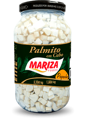 Palmito Pupunha Picado Mariza 1,8Kg - VD