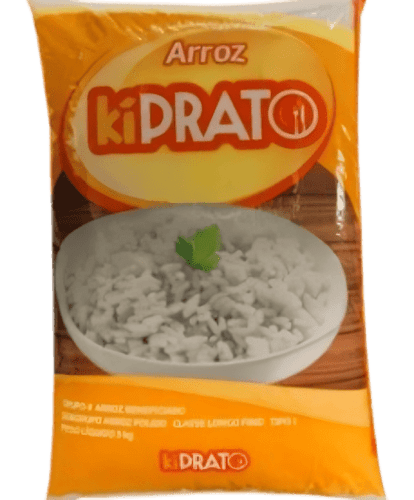 Arroz Agulhinha Tipo 1 Ki Prato 5Kg -