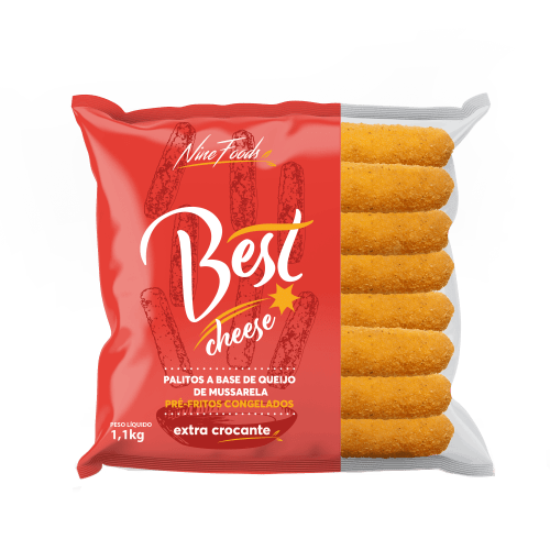 Palitos de Mussarela Leduc 1,1Kg - PT