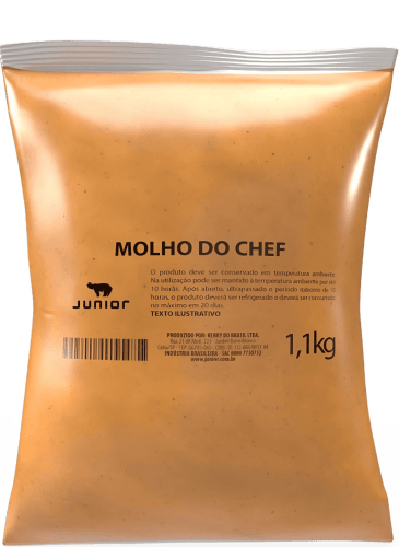 Molho Do Chef Junior 1,1Kg -