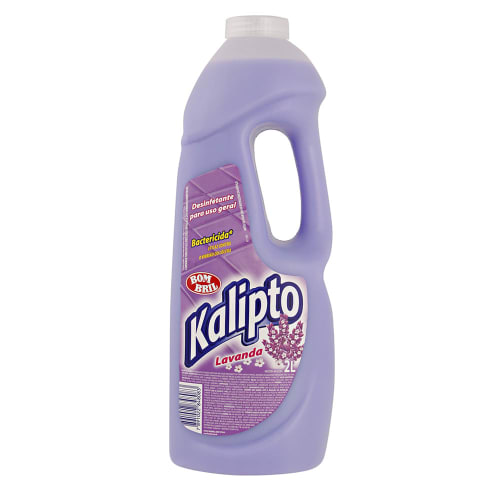 Desinfetante Líquido Lavanda Kalipto 2L - 6 Unidades
