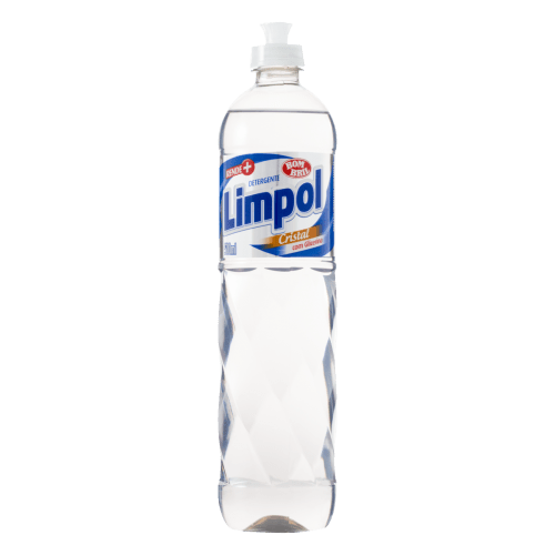 Detergente Líquido Cristal Limpol 500ml    - 24 Unidades