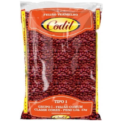 Feijao Vermelho Codil 1kg      - 10 Unidades